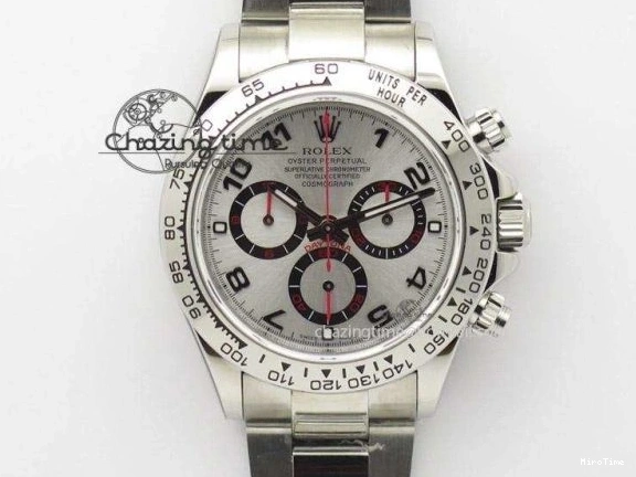 MiroTime 0502 Daytona 116508 YG 3CF 1:1 Best Edition Black Bezel Meteorite Dial on Oysterflex Strap SH4130 V2(Mod Version) Effortless 119